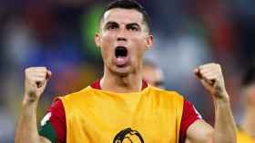 Cristiano Ronaldo celebra la victoria de Portugal contra Ghana / EFE