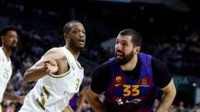 Nikola Mirotic contra el Real Madrid / EFE