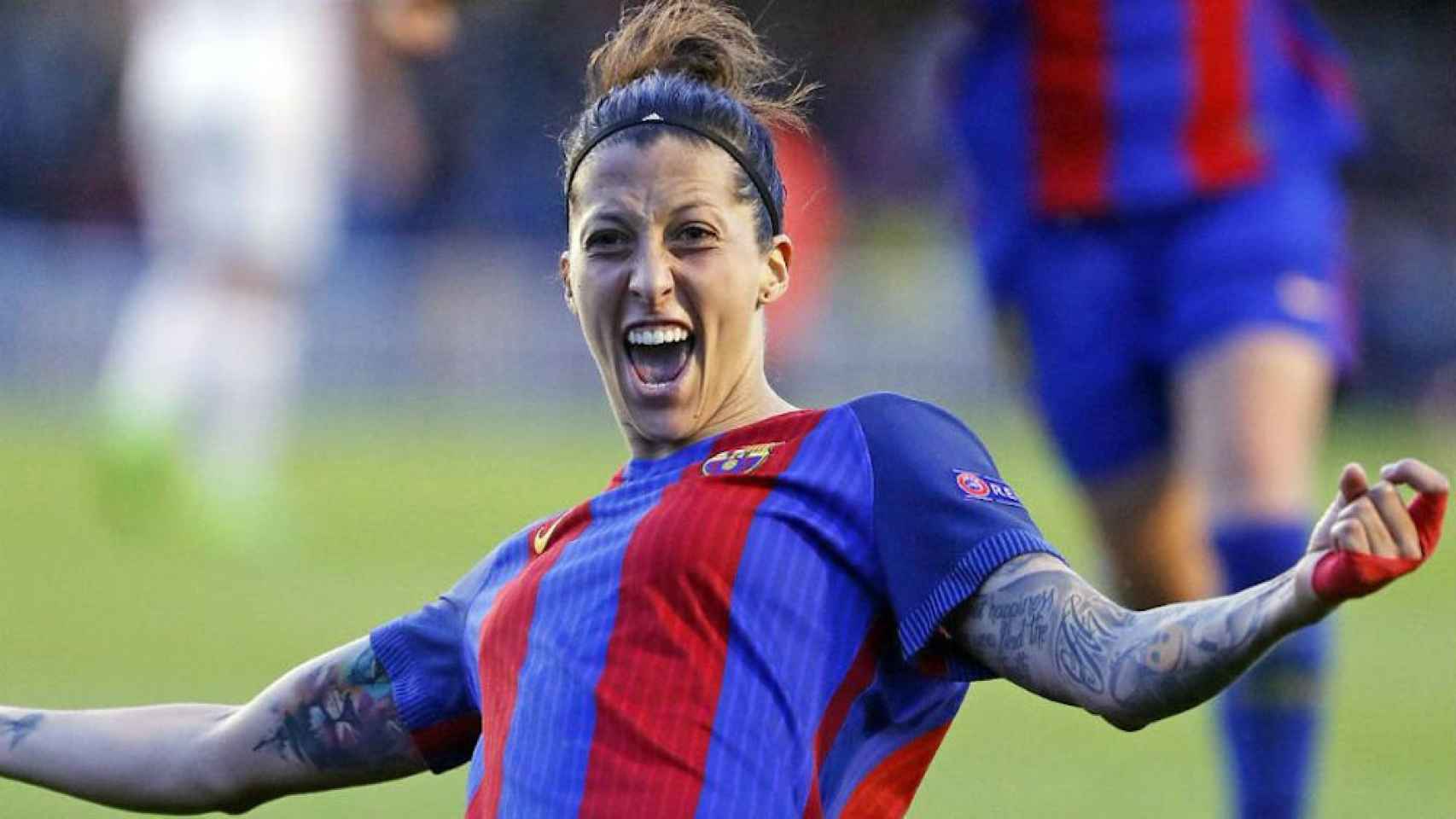 Una foto de Jenni Hermoso, jugador del Barça / FCB