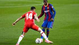 Ousmanne Dembelé, en una acción ante el Granada, durante la pasada liga | FCB