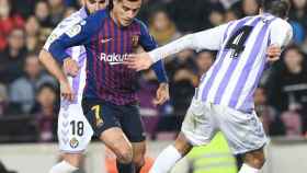 Una foto de Philippe Coutinho durante el Barça Valladolid / FCB