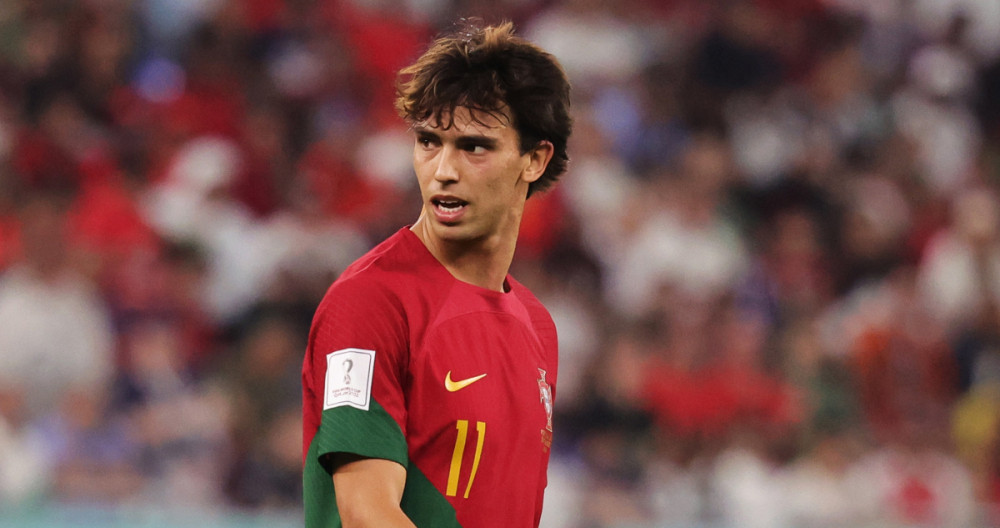 Joao Félix, durante un partido con la selección de Portugal / EFE