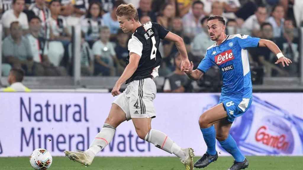 Matthijs de Ligt en un partido con la Juventus / EFE