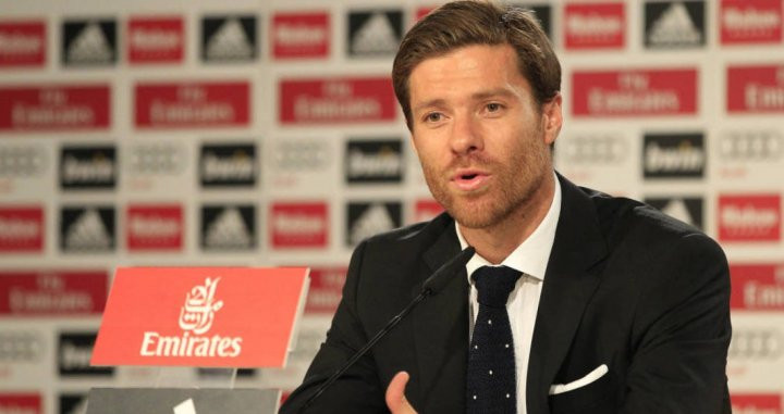 Xabi Alonso en su despedida del Real Madrid / EFE