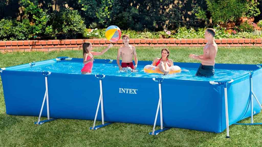 La piscina desmontable Intex que puede ser tuya por mucho menos