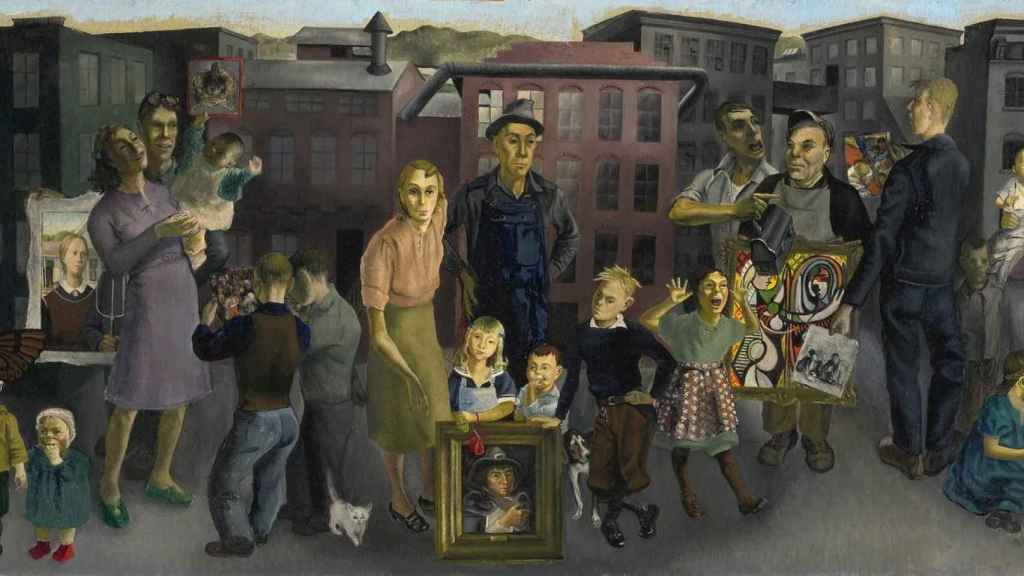 La Gran Renuncia. 'Workers and Paintings' (1943) / HONORÉ SHARRER