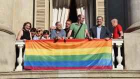 Una foto de archivo de Ada Colau en el acto oficial de la Fiesta por la Liberación Sexual y de Género del 28 de junio