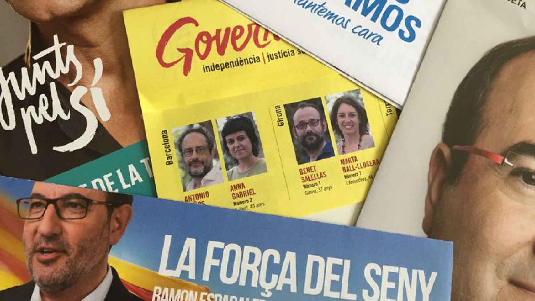 'Mailing' electoral de las diferentes candidaturas para el 27S.