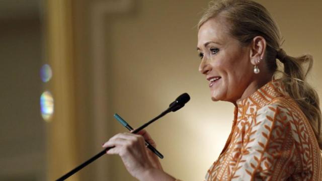 Cristina Cifuentes, presidenta de la Comunidad de Madrid (PP).