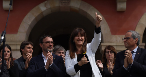 Comparecencia de Laura Borràs tras la sentencia / GALA ESPÍN - CRÓNICA GLOBAL