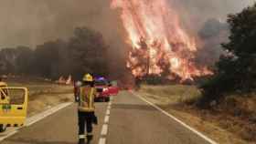 Incendio en Santa Coloma de Queralt / BOMBERS