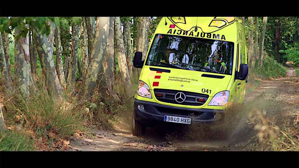 Una ambulancia del SEM en una imagen de archivo