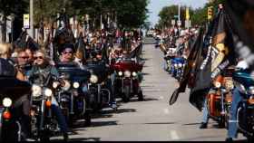 Imagen de la concentración de Harley Davidson en Barcelona / EUROPA PRESS