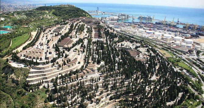 Cementerio de Montjuïc, donde se construirá un nuevo crematorio para lidiar con los picos de incineraciones / BFC