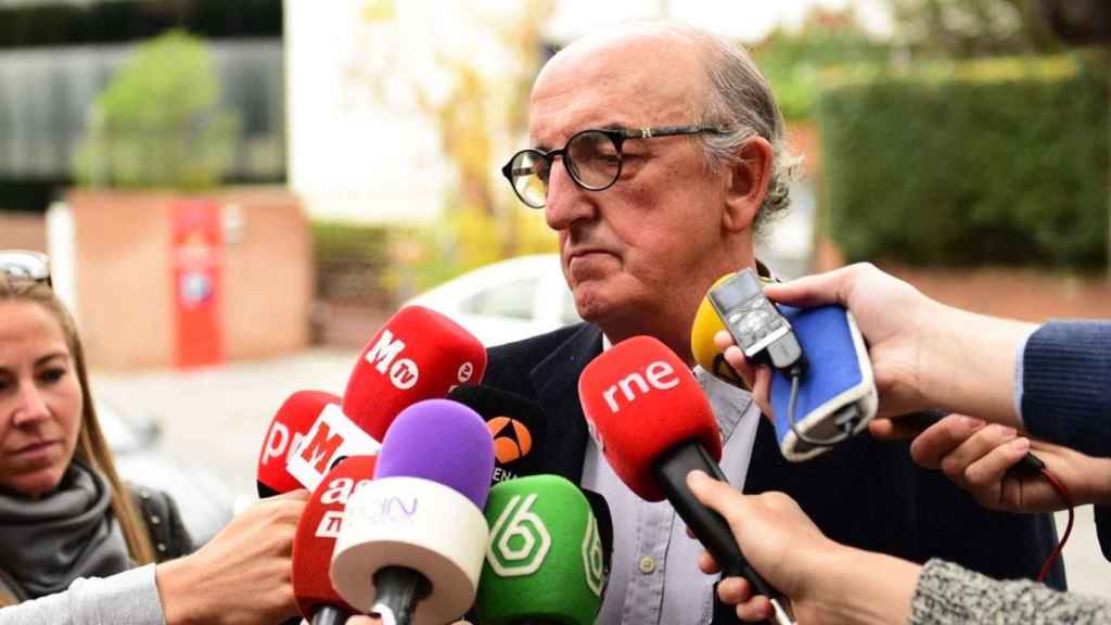 Jaume Roures, presidente ejecutivo de Mediapro, en una rueda de prensa anterior / EFE