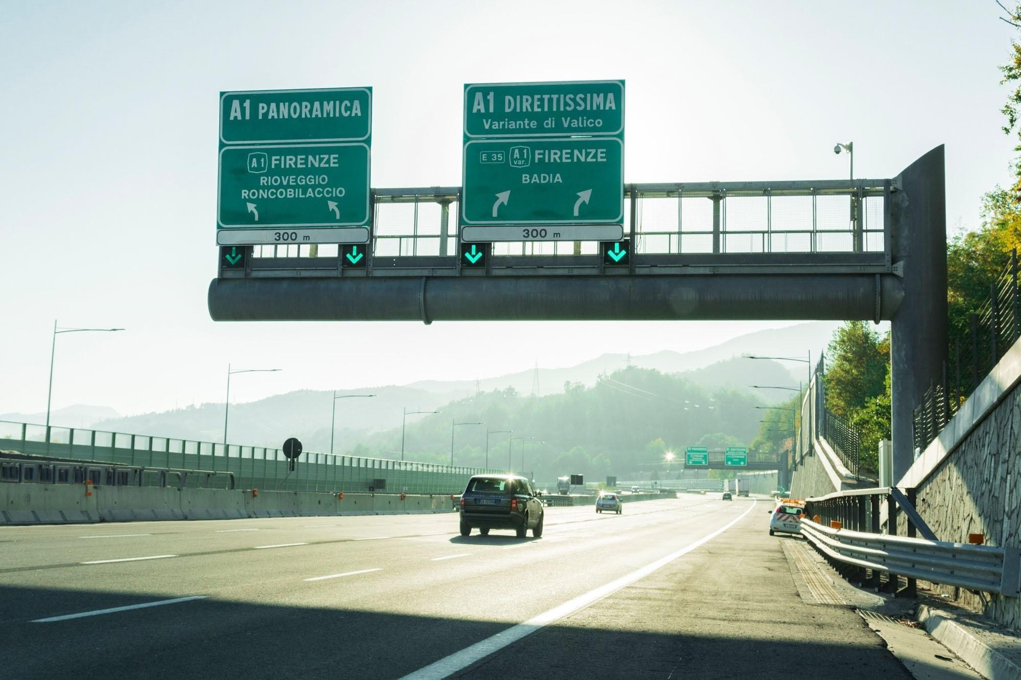 Una de las autopistas que Atlantia controla en Italia / EP