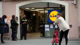 Un supermercado Lidl durante el estado de alarma / EUROPA PRESS