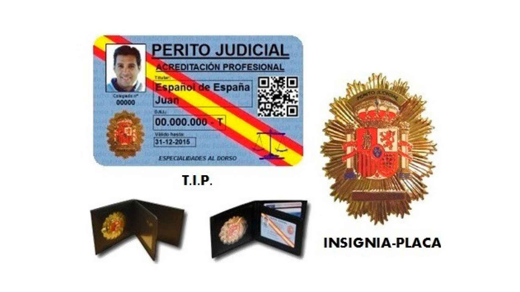 Acreditaciones de los peritos judiciales / CG