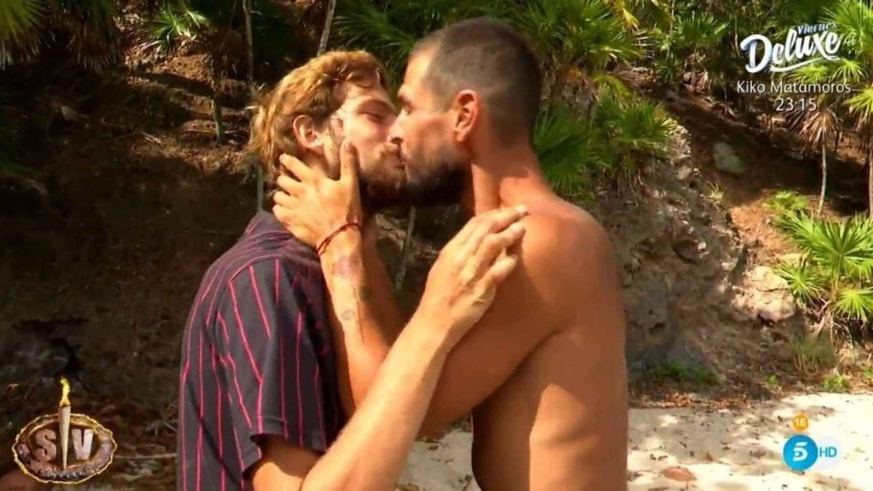 Ignacio de Borbón y Alejandro Nieto en 'Supervivientes' / MEDIASET