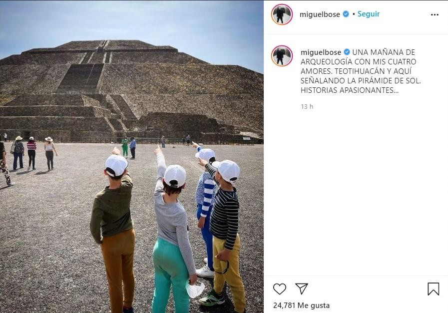 Los hijos de Miguel Bosé y Nacho Palau, juntos en México / INSTAGRAM