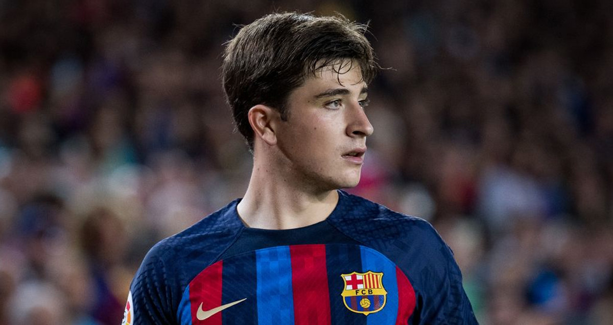 Pablo Torre, en su debut en la Liga con el Barça de Xavi / FCB