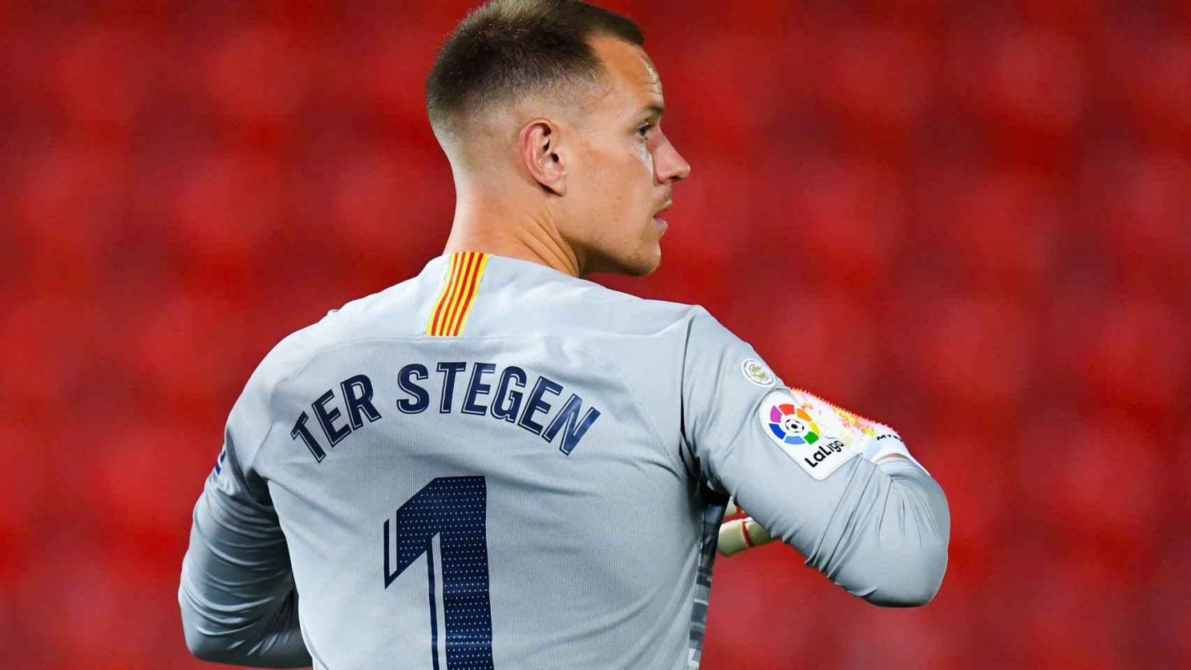 Ter Stegen en un partido del Barça contra el Granada / EFE