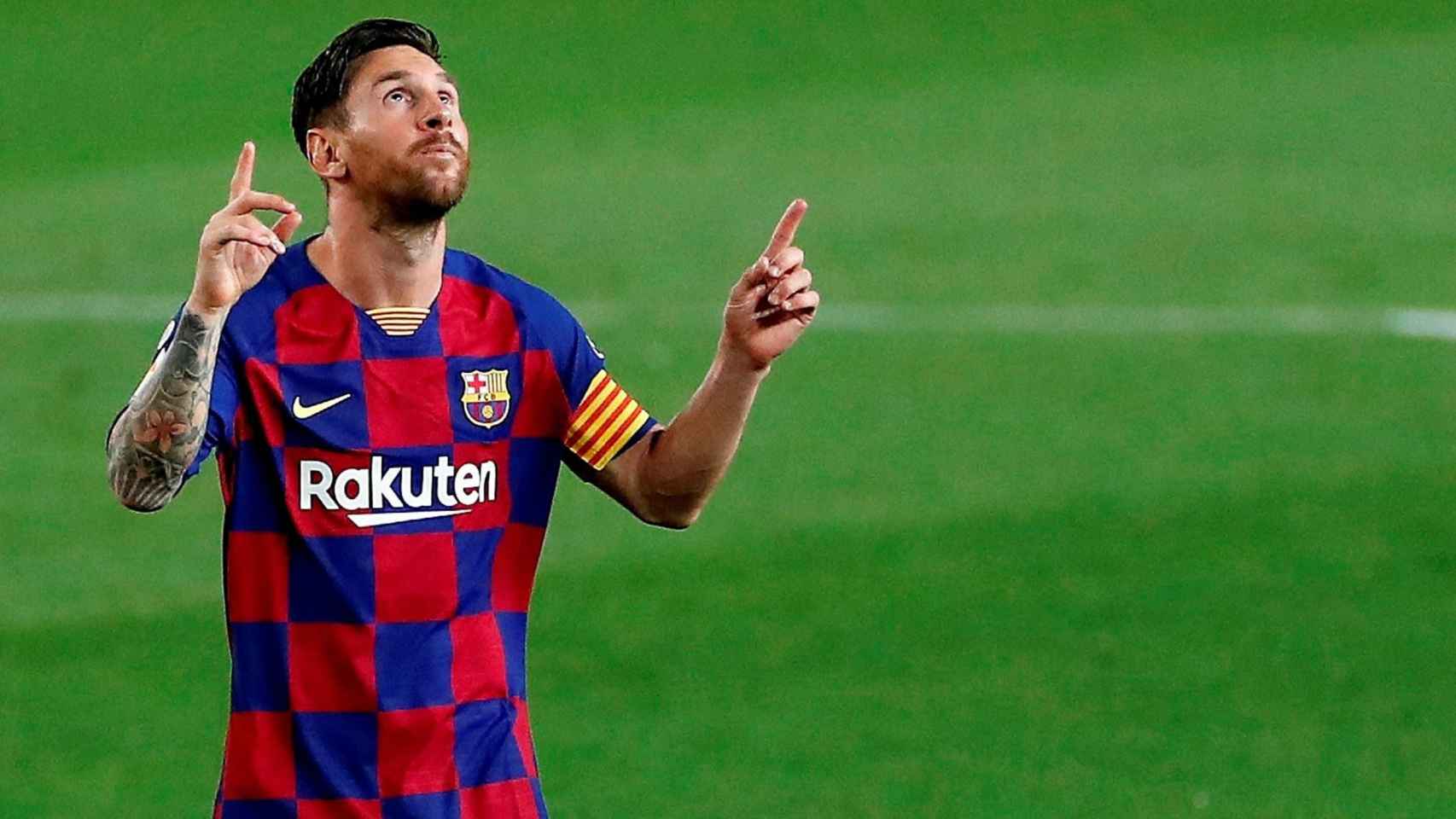 Leo Messi en un encuentro con el Barça / EFE