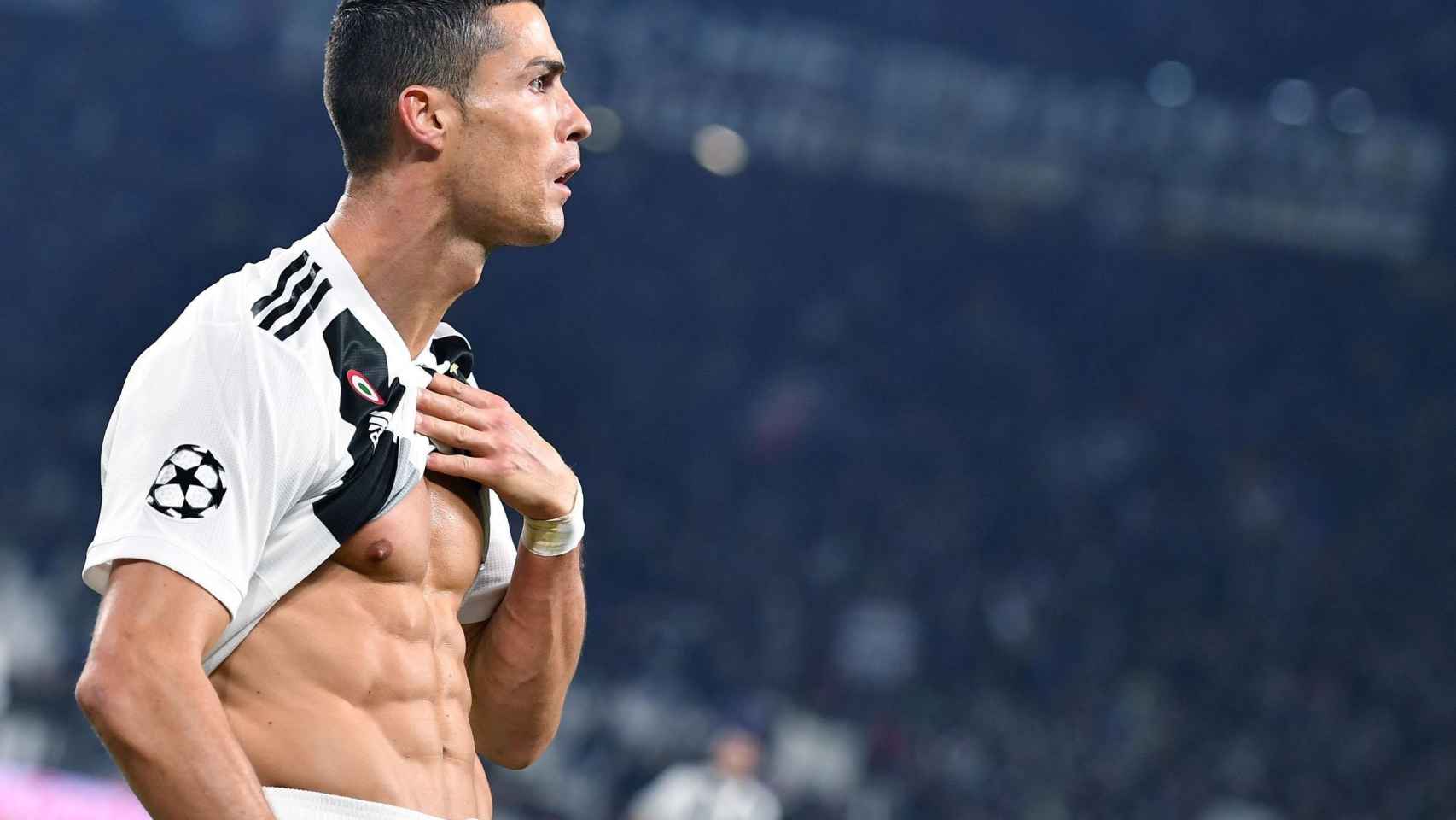 Cristiano Ronaldo celebra el gol con el Juventus / EFE