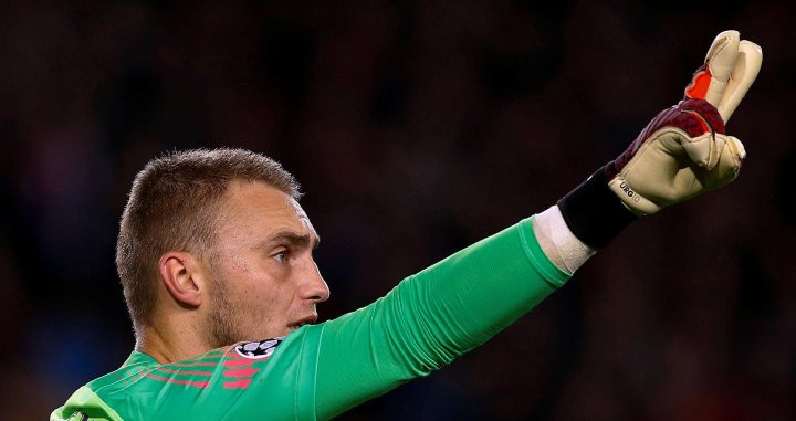 Jasper Cillessen en el Barça-Tottenham de Champions League / EFE