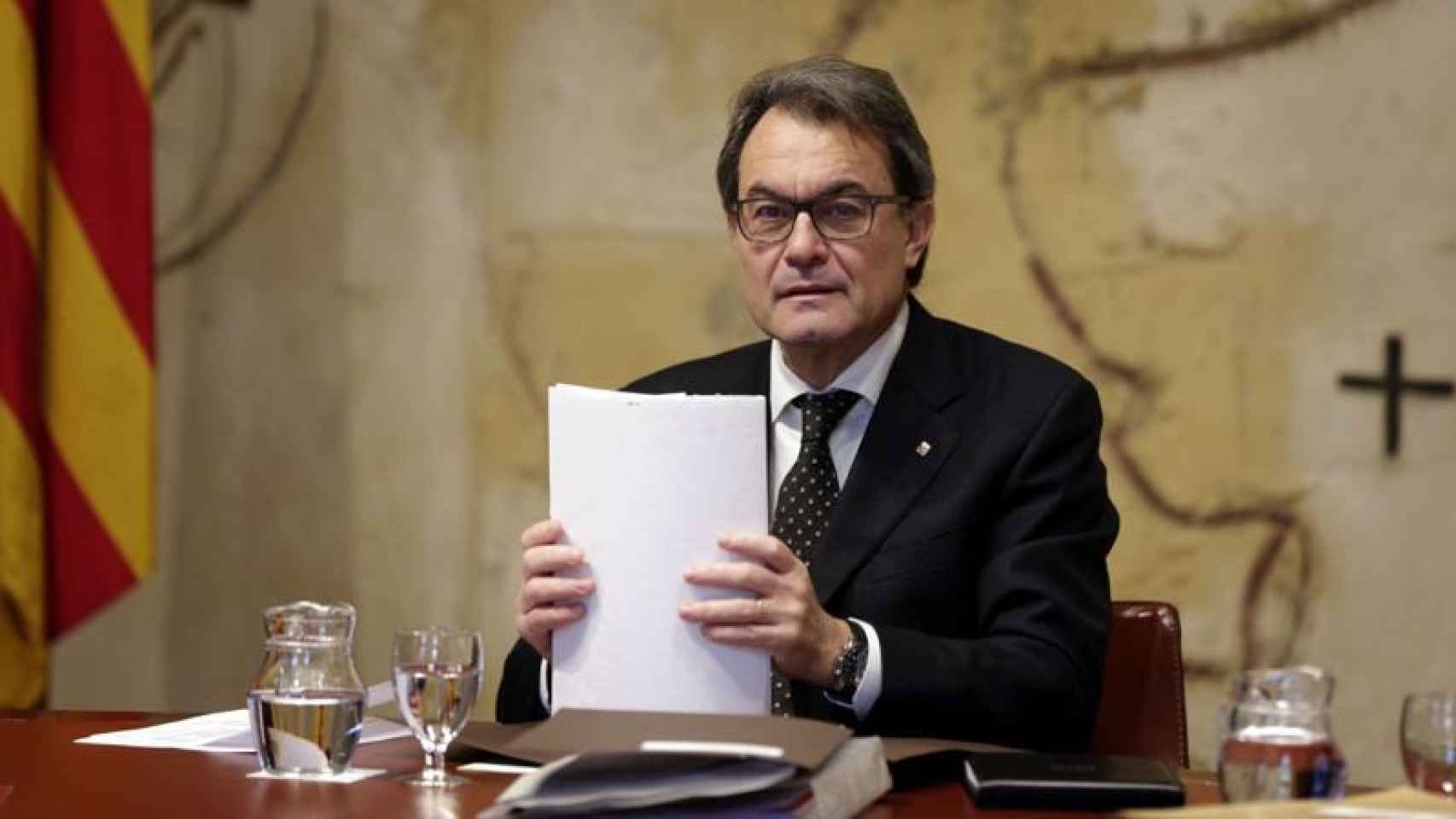 El presidente en funciones de la Generalitat, Artur Mas.