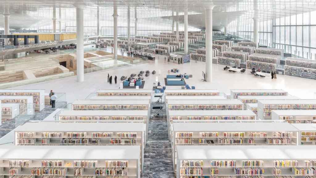Biblioteca Nacional de Qatar, de Rem Koolhaas (2017) / OMA