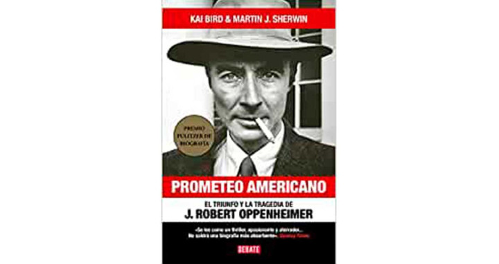 Portada del libro sobre Oppenheimer 