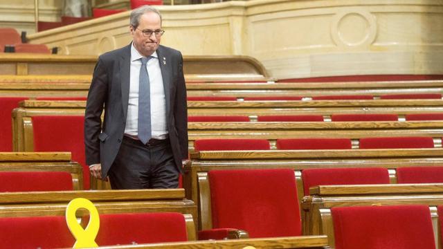 El presidente de la Generalitat, Quim Torra / EFE