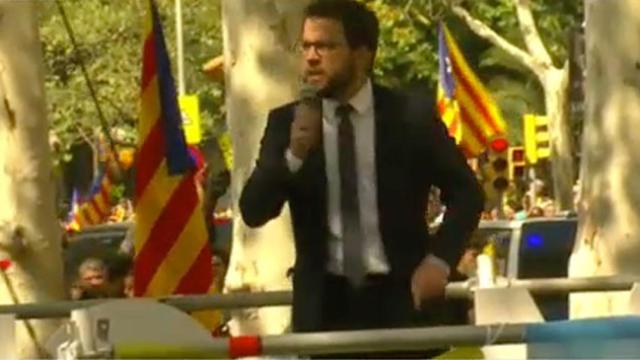 El nuevo hombre fuerte de Esquerra, Pere Aragonès, recuerda que su partido debe avalar lo que decida Puigdemont