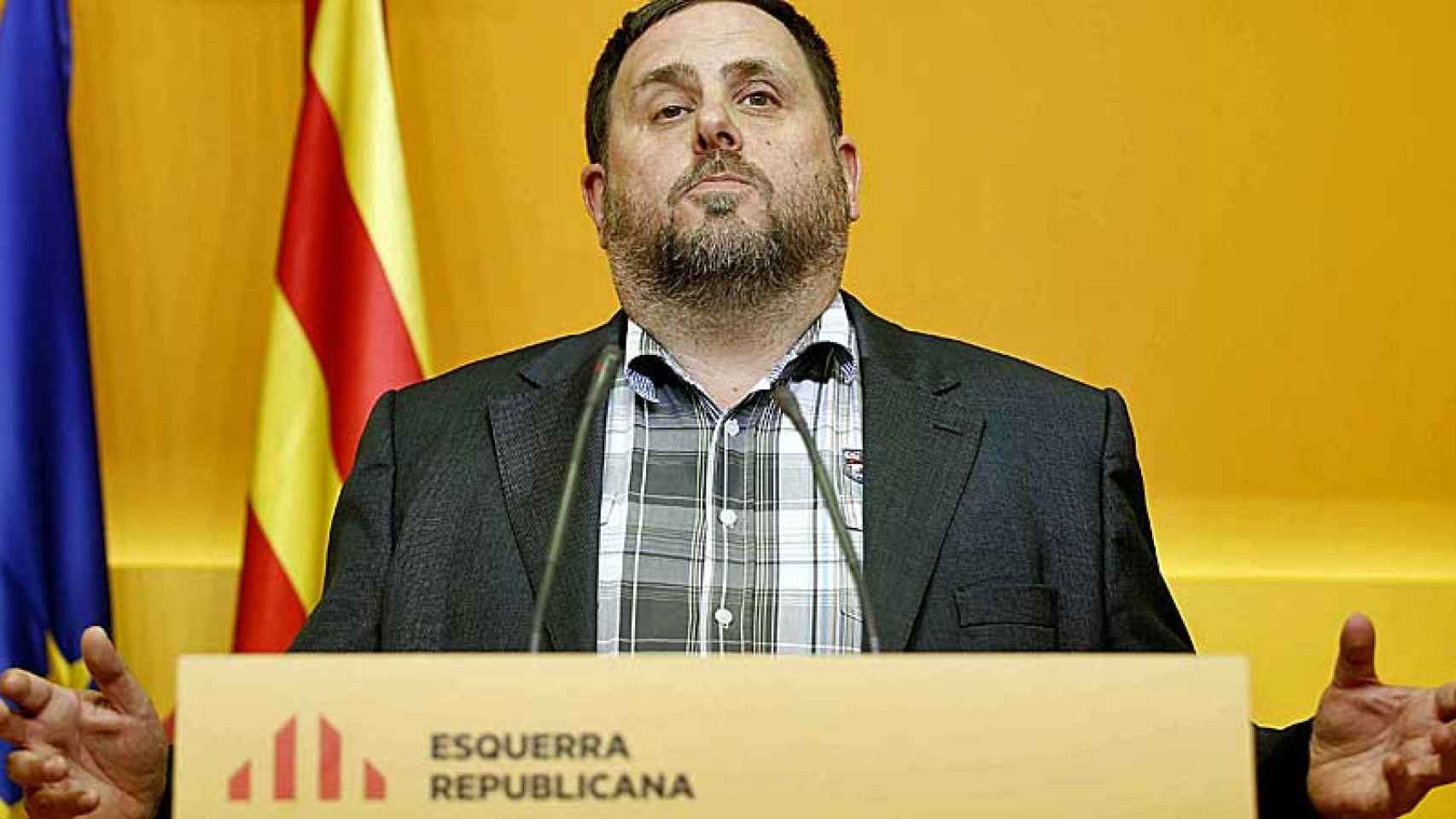 El líder de ERC, Oriol Junqueras