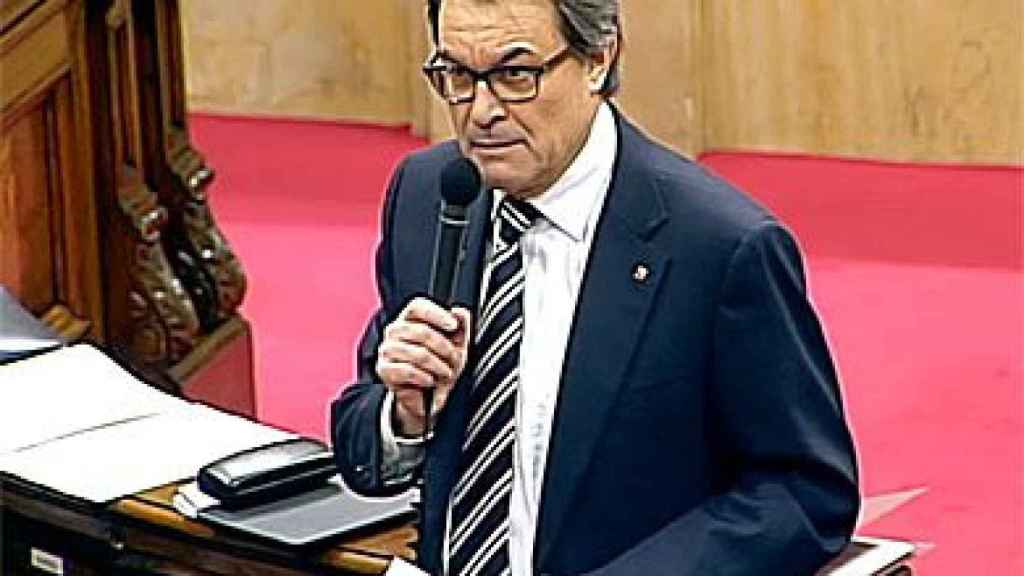 El presidente de la Generalidad, Artur Mas