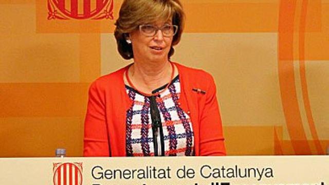 La consejera de Enseñanza de la Generalidad, Irene Rigau