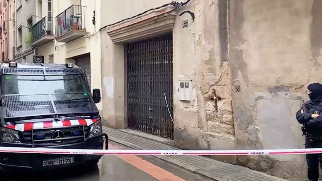 Agentes de la Brigada Móvil, en Igualada  / SC