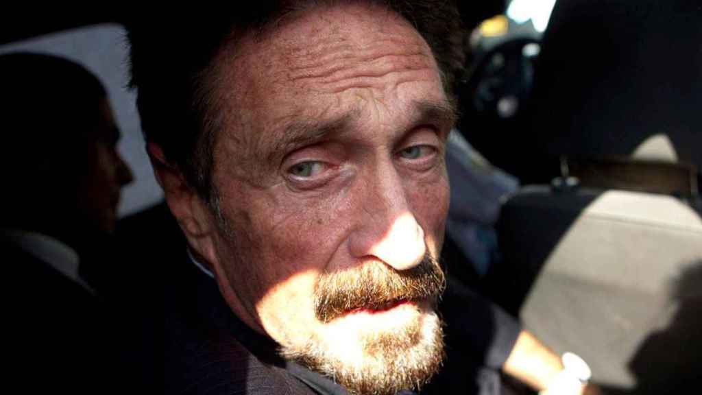 John McAfee se suicidó en la cárcel, según un juez de Martorell / EFE