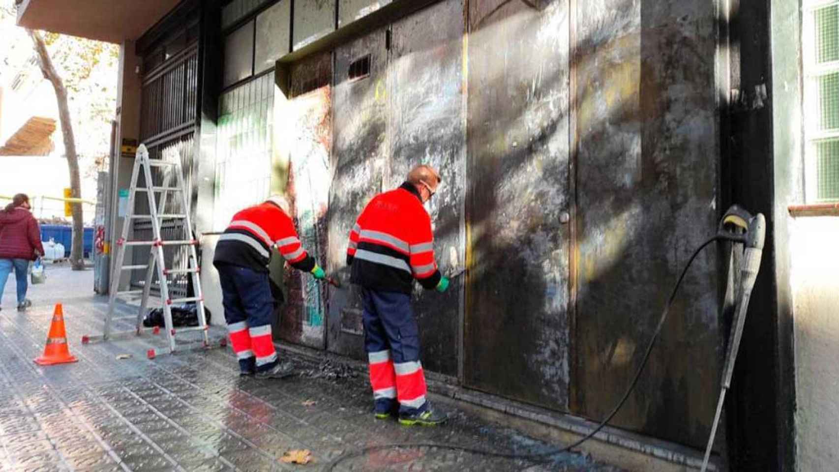 Un piso okupado en el Eixample de Barcelona, en Cataluña / CG