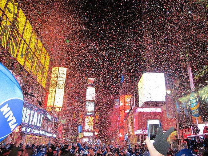 Nochevieja en Nueva York / BOOKING