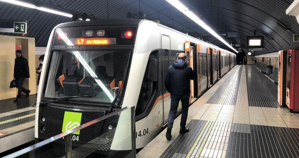 Un tren de los Ferrocarriles de la Generalitat de Cataluña (FGC) en una imagen de archivo / FGC