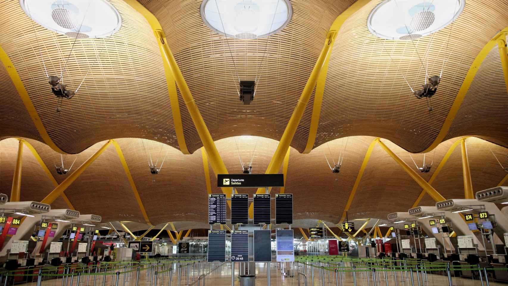 El aeropuerto Adolfo Suárez Madrid-Barajas, uno de los puntos de actuación del contrato de Comfica con Aena / EP