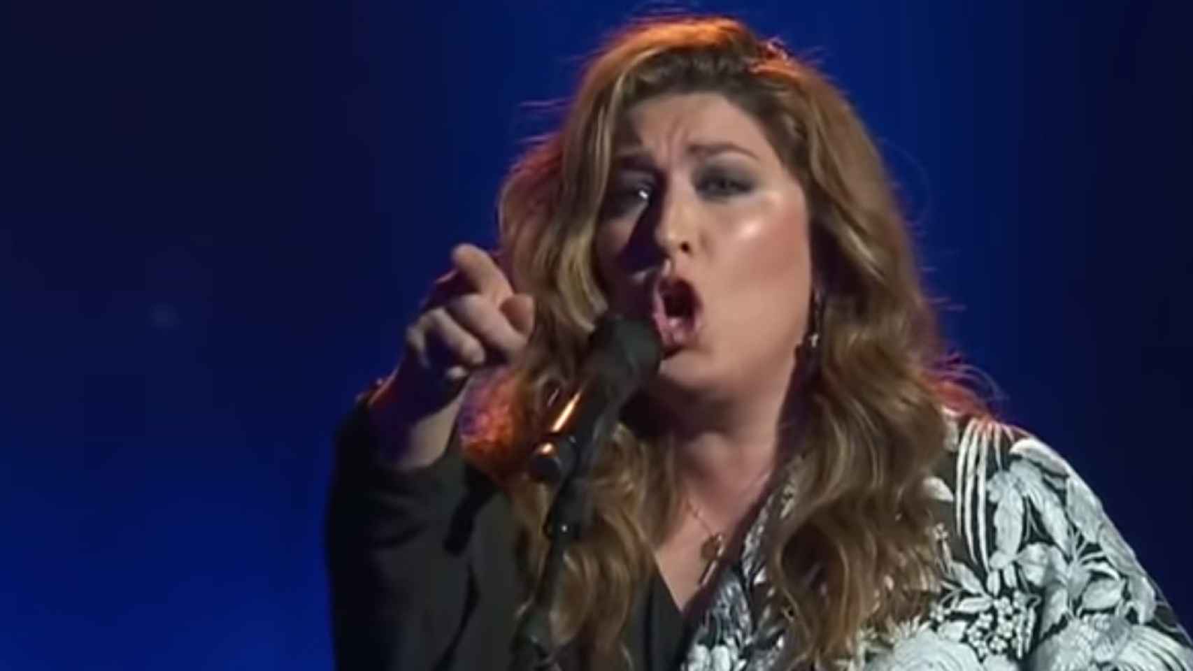 Estrella Morente durante su actuación en 'OT 2020' / RTVE