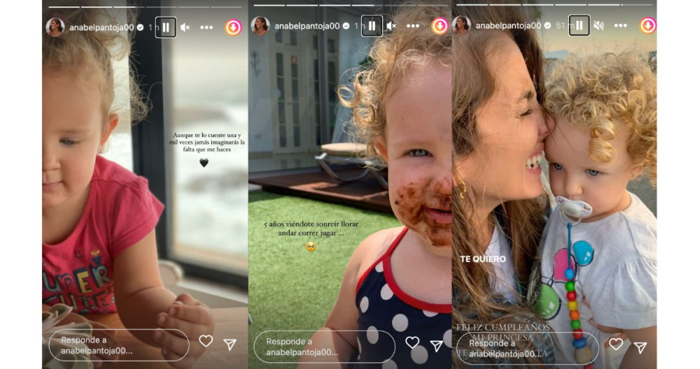 Historias de Anabel Pantoja en Instagram / @anabelpantoja00