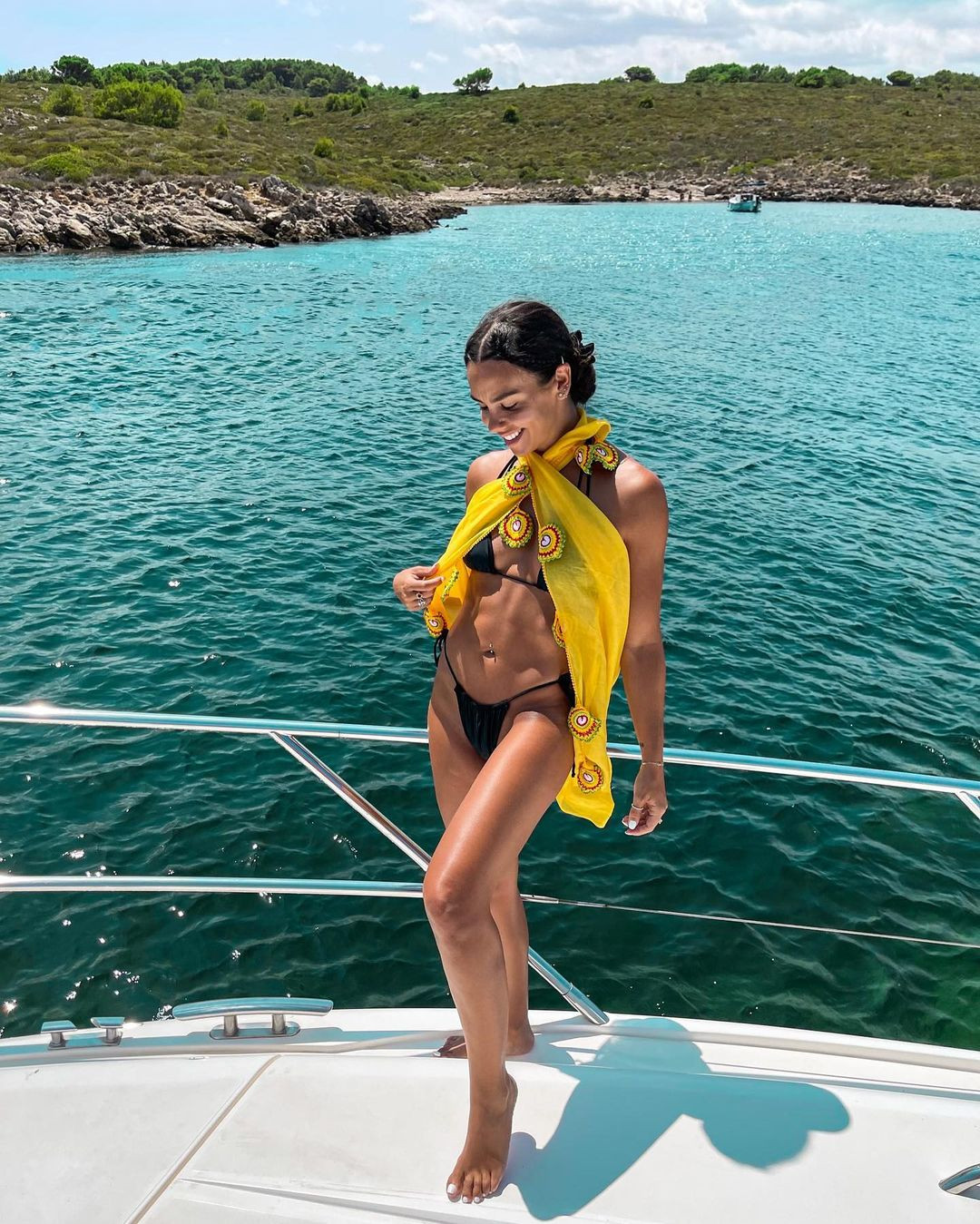 Cristina Pedroche marca abdominales