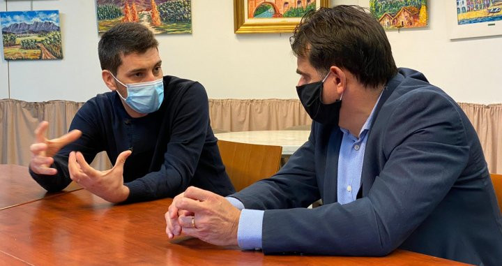 Lluís Fernández Alà y Oriol Mitjà en el plan anti coronavirus / 'Passió, seny i planter'