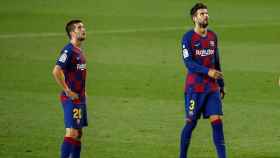 Los escarpados caminos paralelos de Piqué y Sergi Roberto esta temporada | EFE