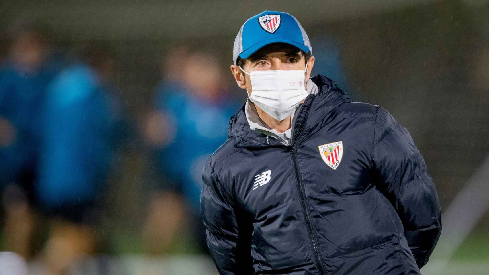 Marcelino García Toral en su primer entrenamiento en el Athletic Club / Athletic Club