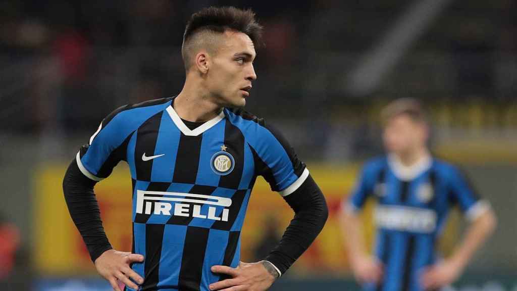 Lautaro Martínez, en un partido con el Inter de Milán | EFE